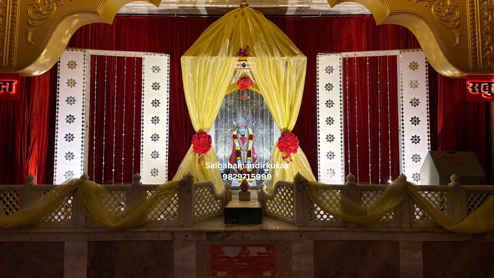Sai Baba Mandir Kukas — Devotees in Prayer